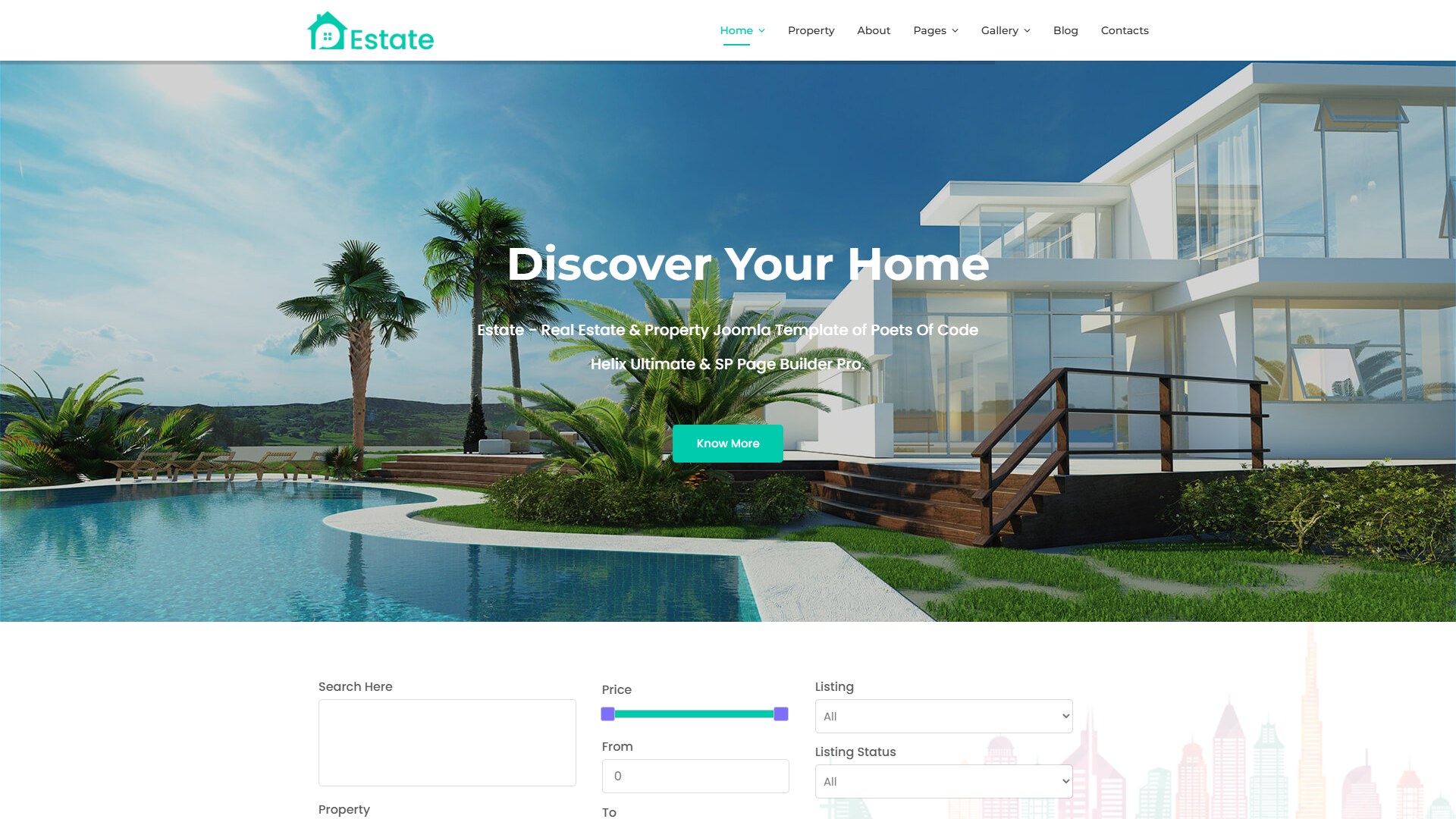 Joomla Template Preview