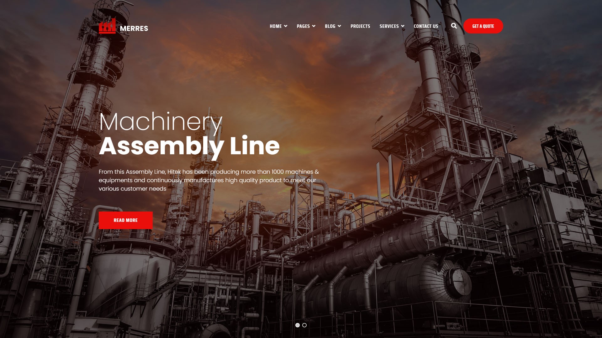 Joomla Template Preview